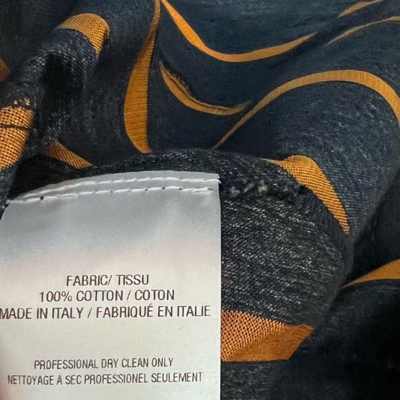 Exaggerated Ruffle Striped Cotton Top - Picture 6 of 10